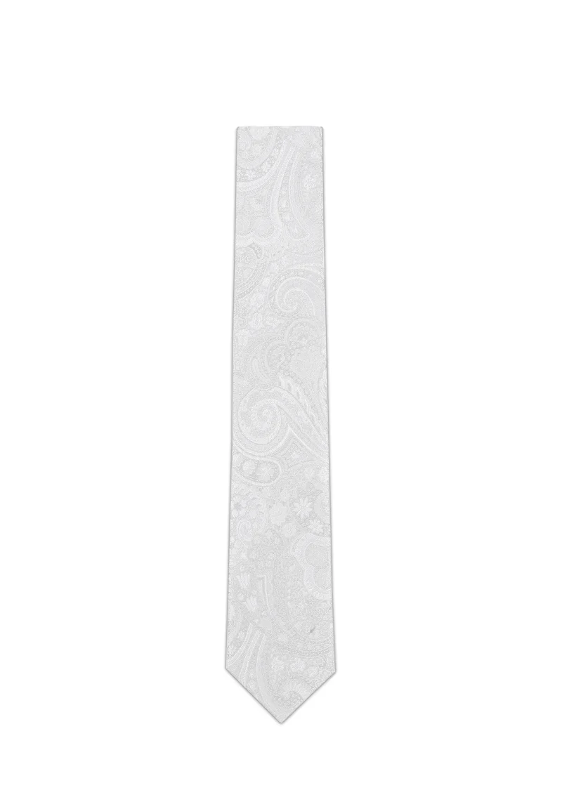 Hochzeitskrawatte Herren aus Seide – Paisley