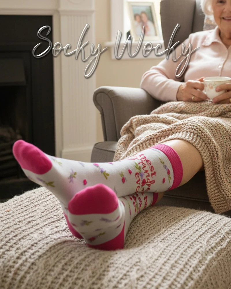 Best Grandma Socks Family Love Series