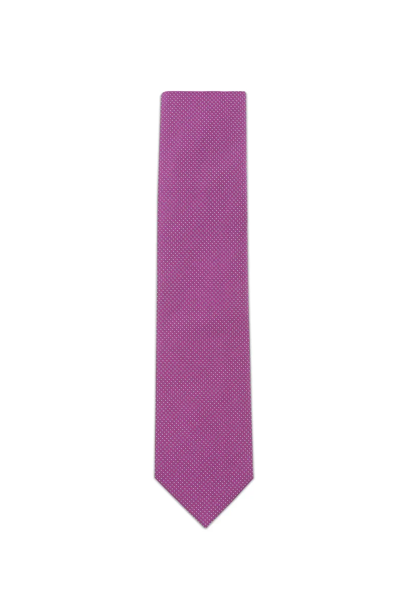 Krawatte Herren aus Seide – Picoté (7,0 – 7,5 cm)