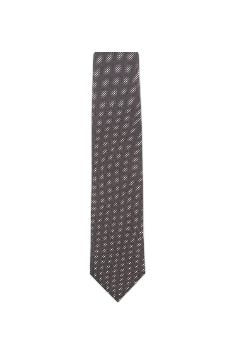 Krawatte Herren aus Seide – Picoté (7,0 – 7,5 cm)