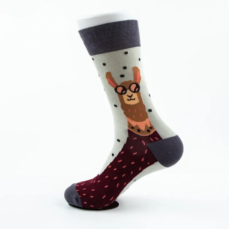 Lama Socks Alpaca Animal Edition