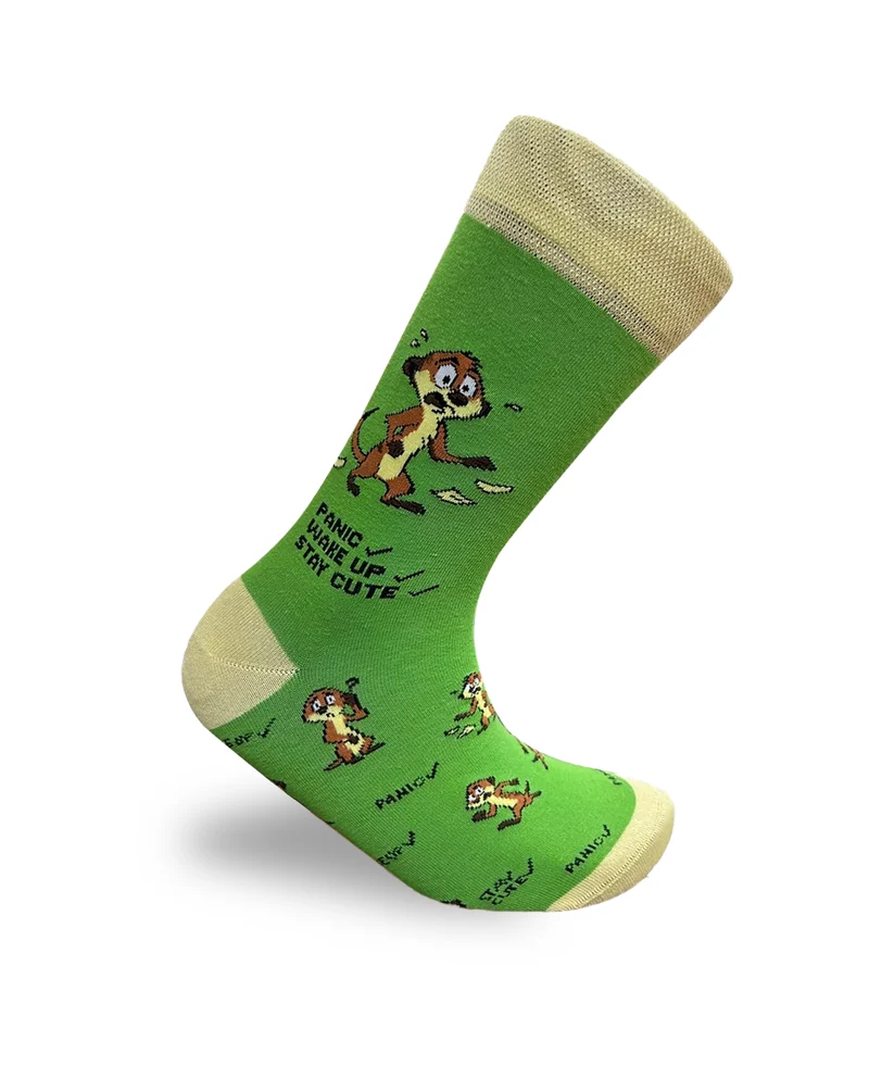 Meerkat Socks Safari Animal Edition