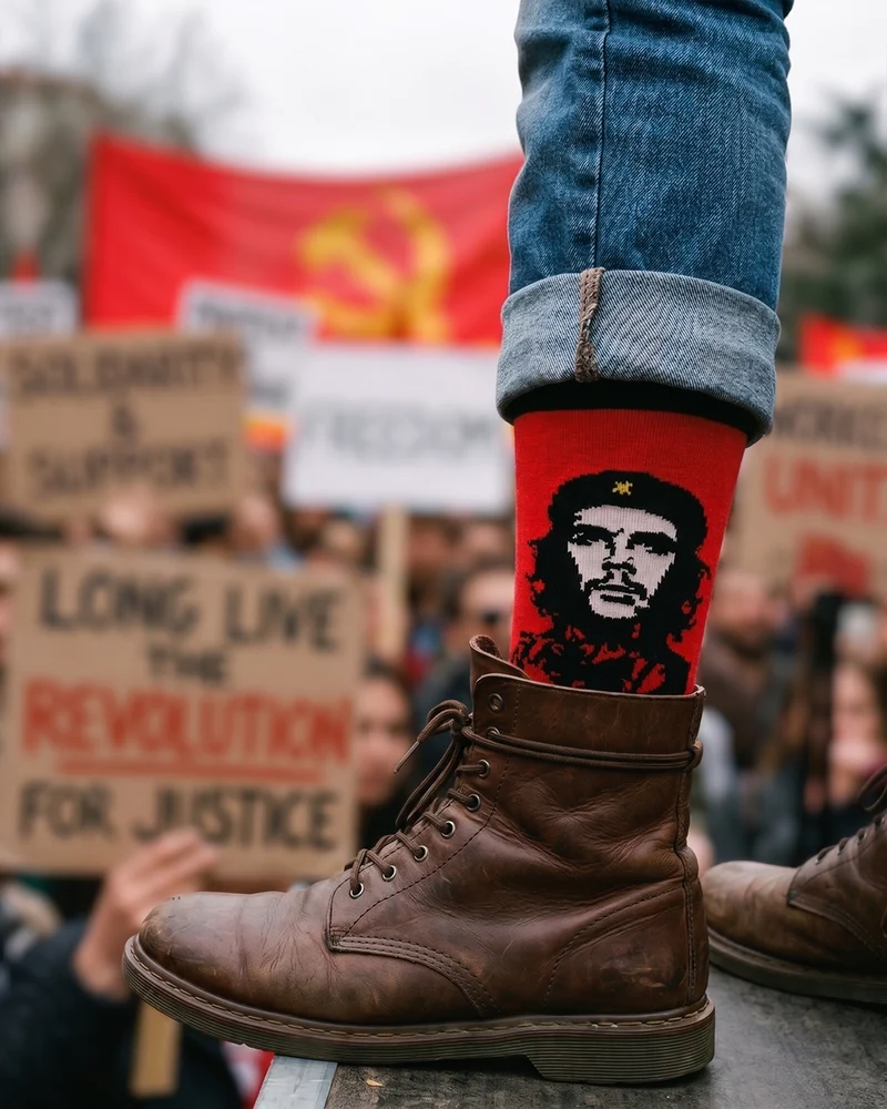 Che Guevara Socks Revolution Icon Series