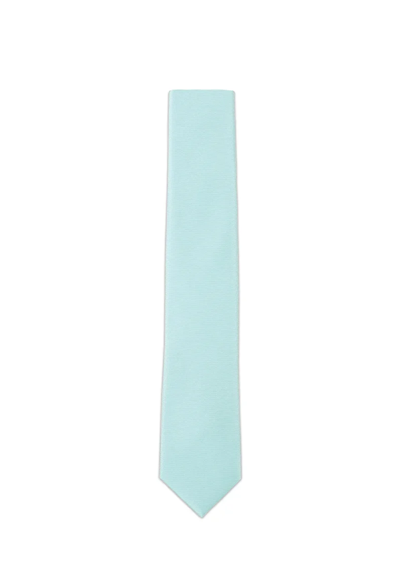 Krawatte Herren aus Seide - Uni Pastellfarben (6,0 - 6,5 cm)