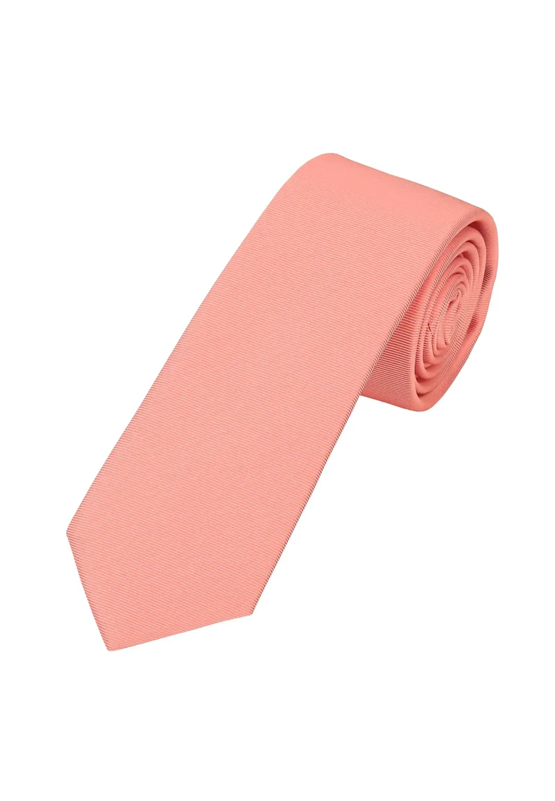Krawatte Herren aus Seide - Uni Pastellfarben (6,0 - 6,5 cm)