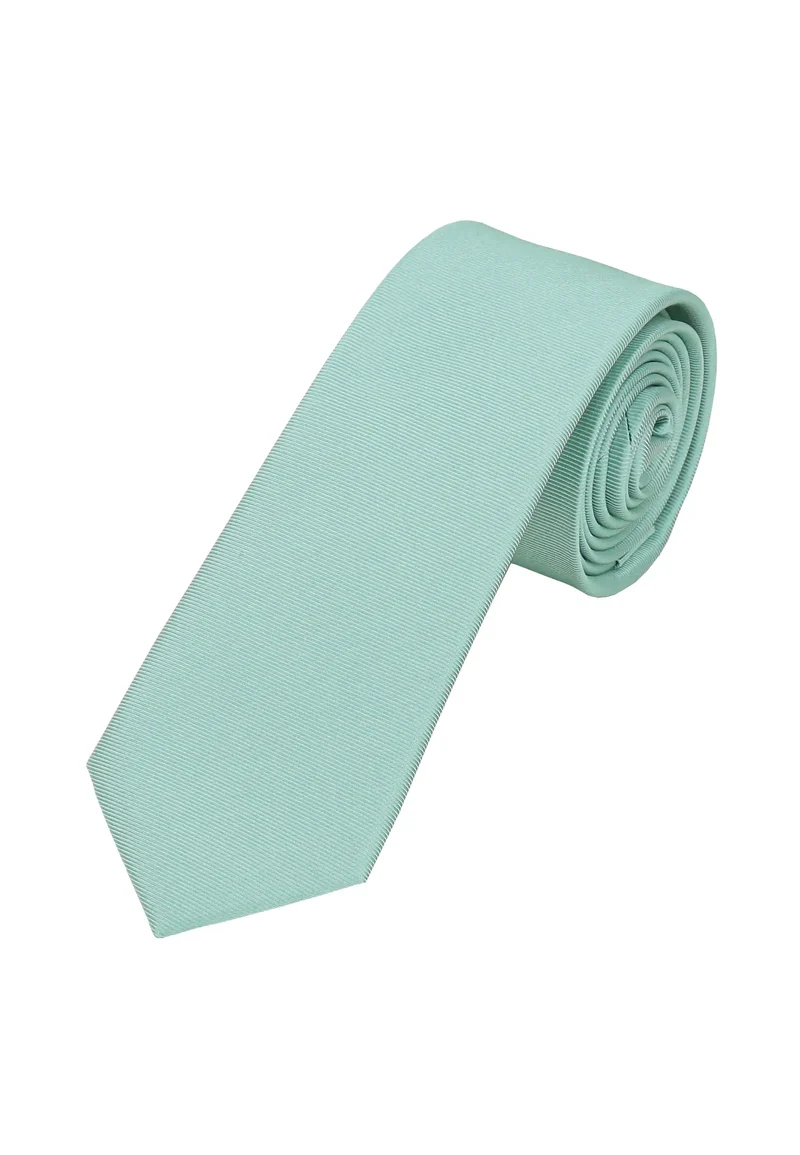 Krawatte Herren aus Seide - Uni Pastellfarben (6,0 - 6,5 cm)