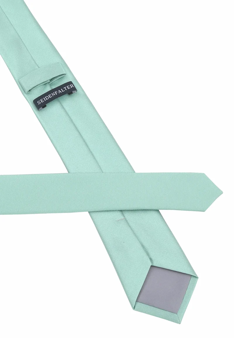 Krawatte Herren aus Seide - Uni Pastellfarben (6,0 - 6,5 cm)