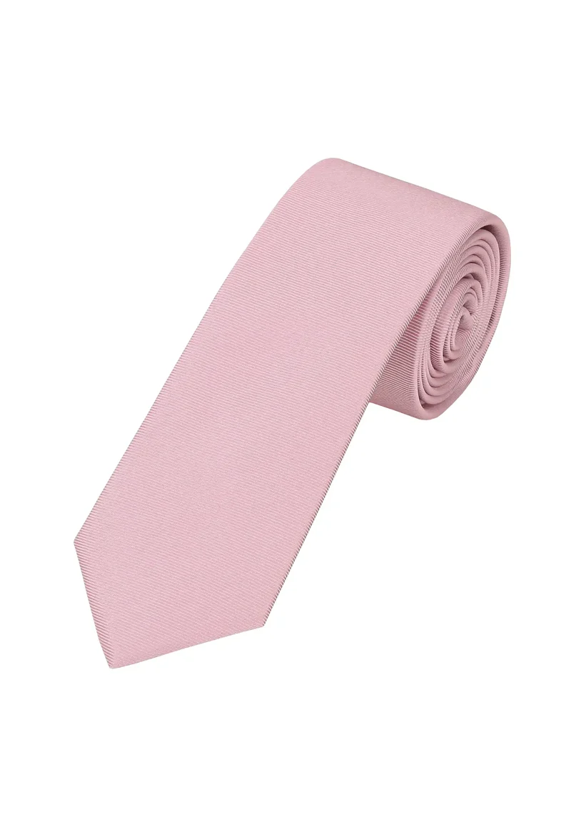 Krawatte Herren aus Seide - Uni Pastellfarben (6,0 - 6,5 cm)