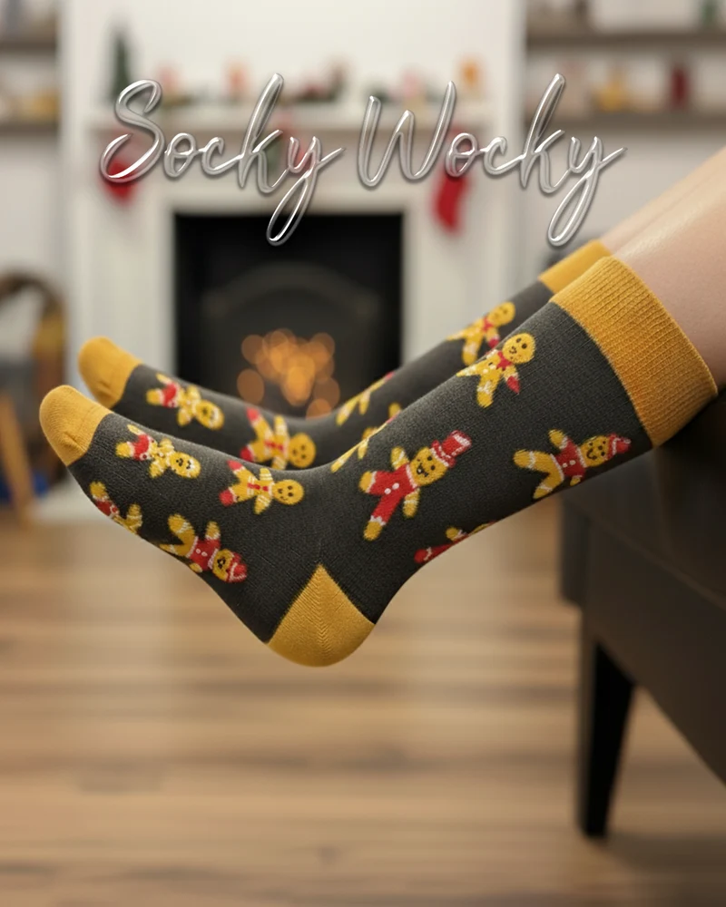 Christmas Cookies Socks Festive Baking Series