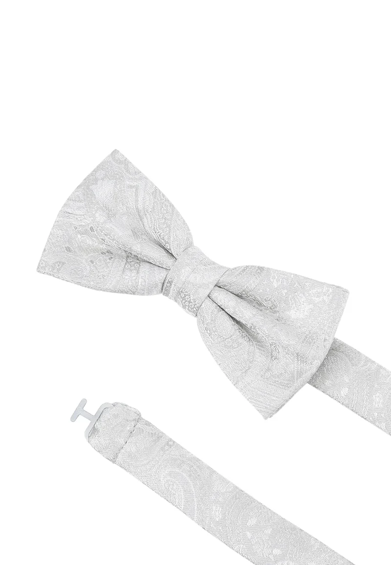 Hochzeitsfliege Einstecktuch Set Herren aus Seide – Paisley