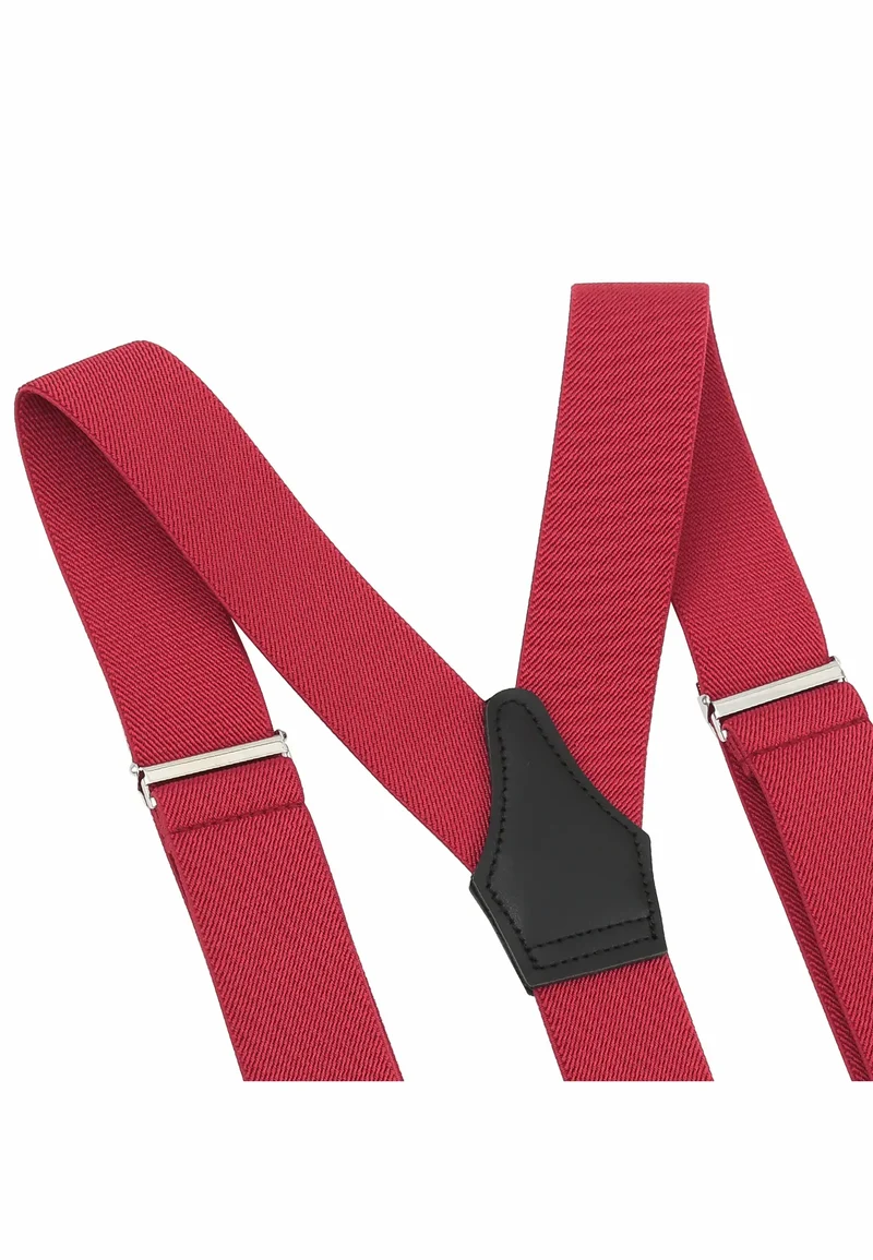 Hosenträger Set Herren mit Fliege & Einstecktuch – Picoté