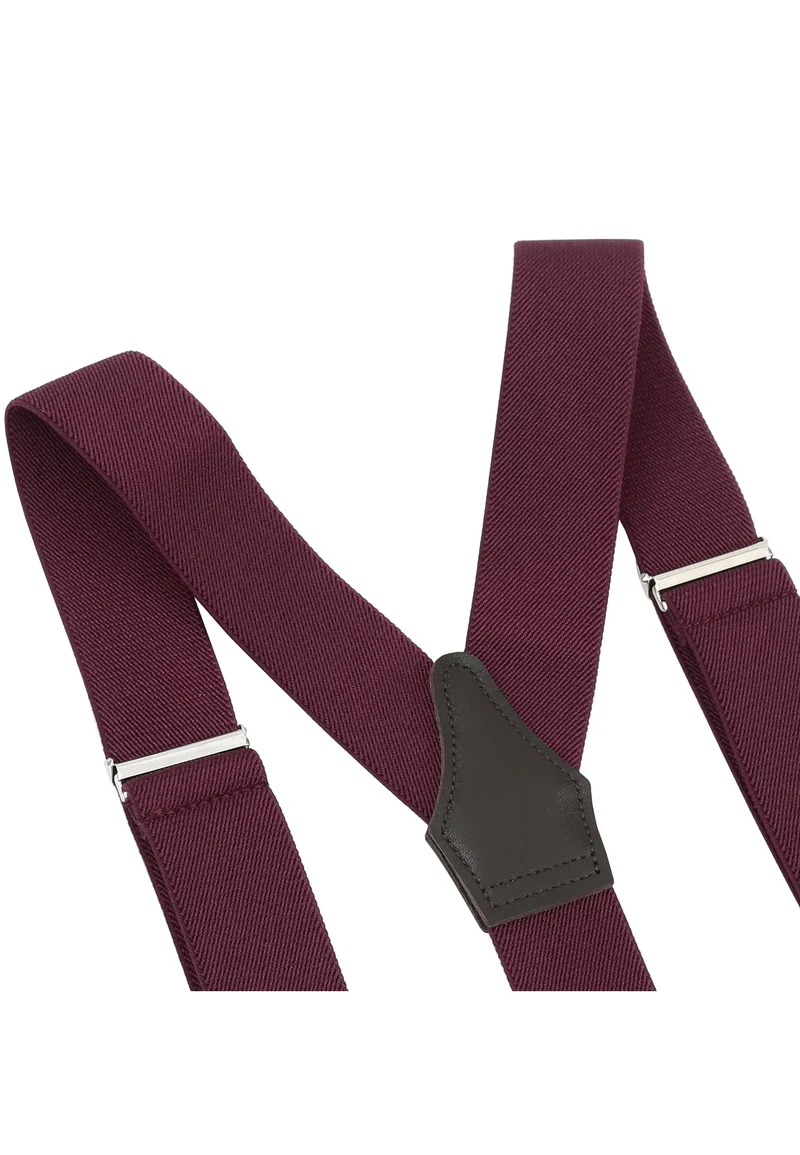 Hosenträger Set Herren mit Fliege & Einstecktuch – Picoté