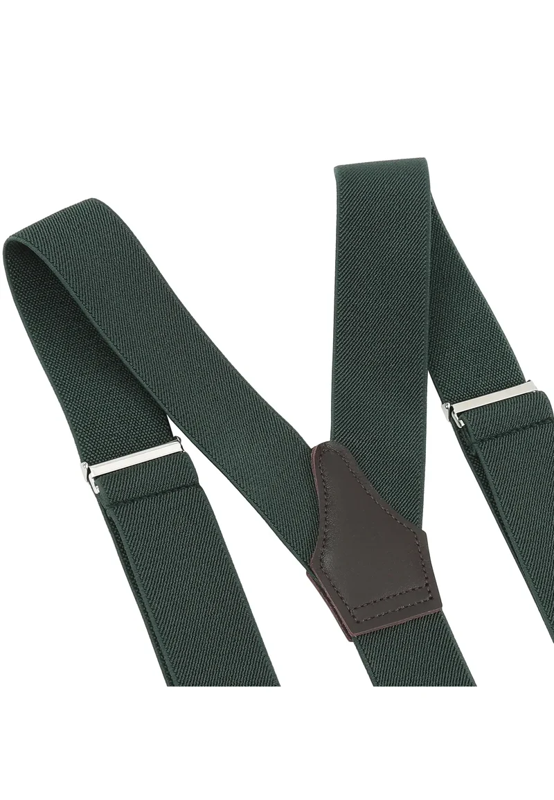 Hosenträger Set Herren mit Fliege & Einstecktuch – Picoté