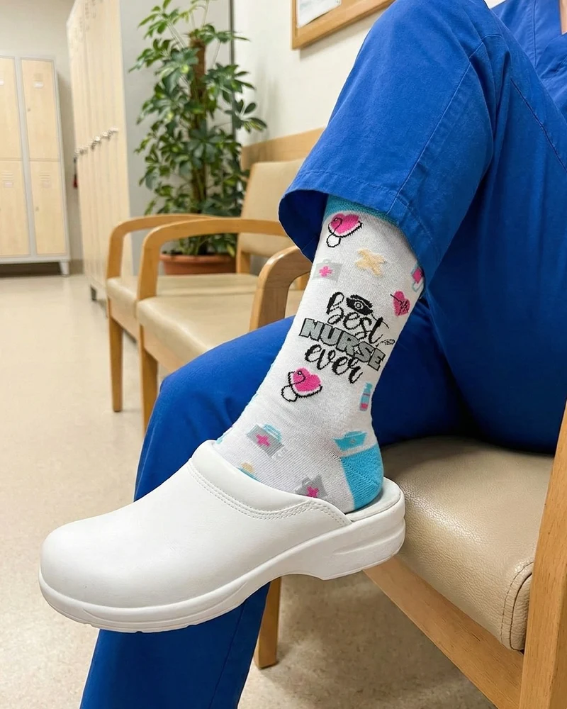 Best Nurse Ever Socks Healthcare Appreciation