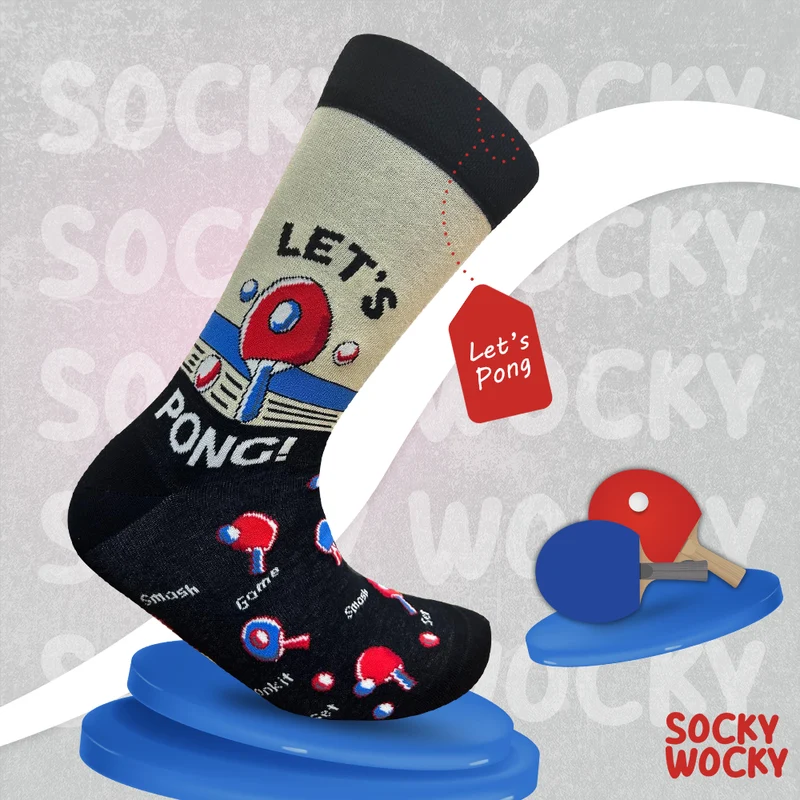 Let’s Pong Socks Party Game Edition