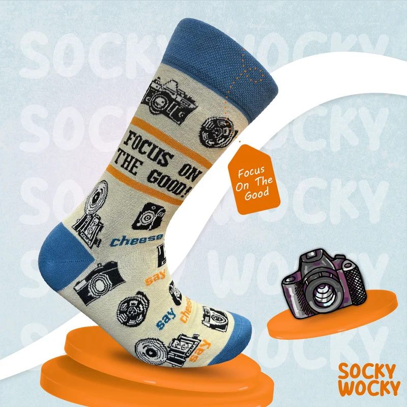 Focus On The Good Socks Positive Mindset Series