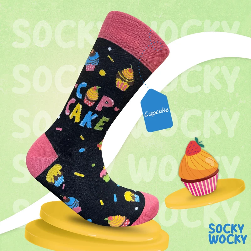 Cupcake Socks Sweet Dessert Series