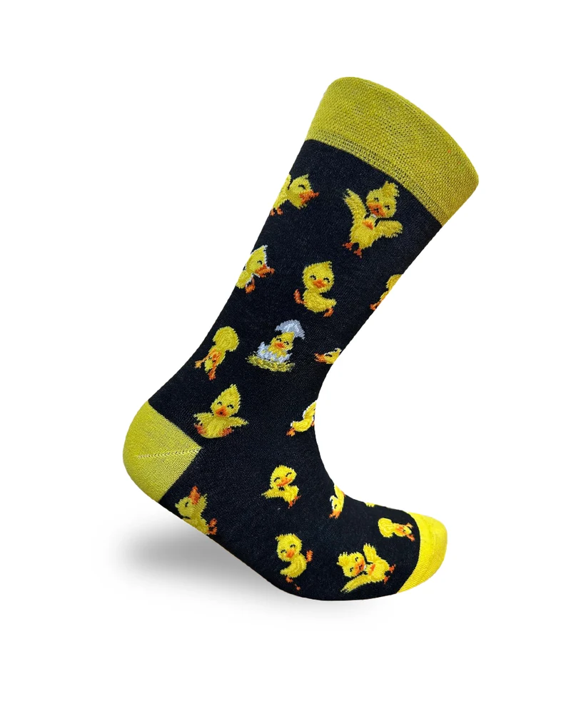Duck Yellow Socks Farm Animal Series