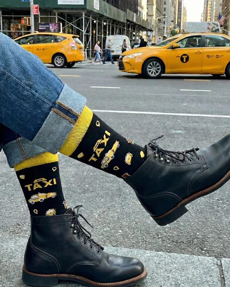 Taxi Socks Urban Transport Edition