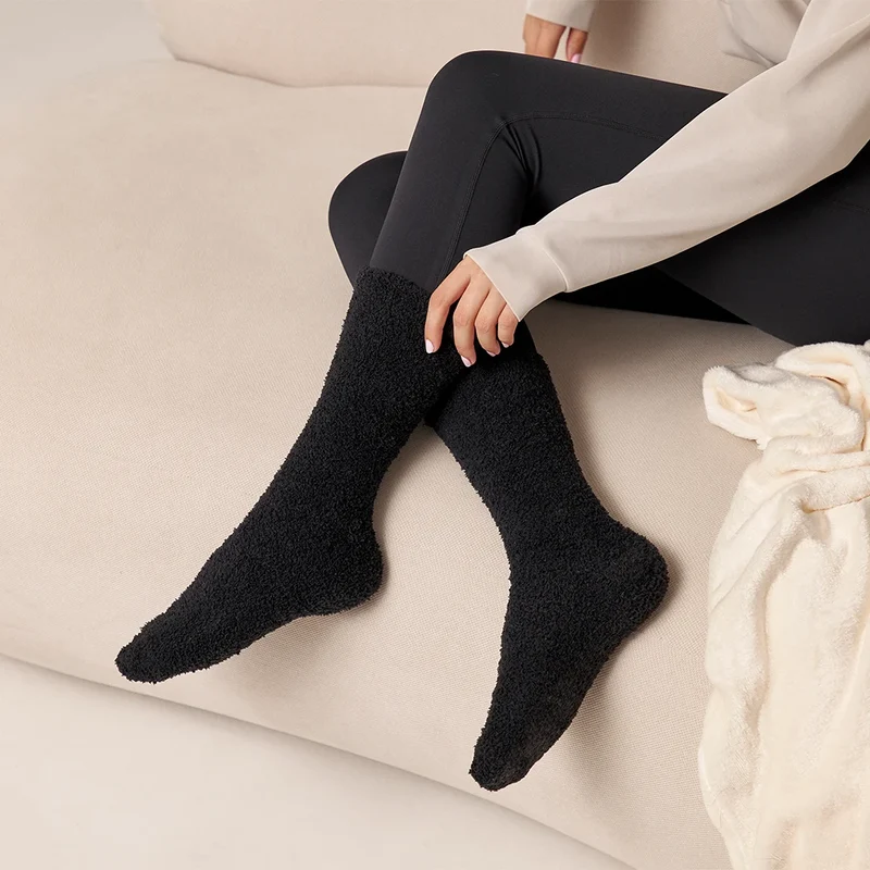 Kuschelsocken | Mix (Schwarz/Blaugrau)