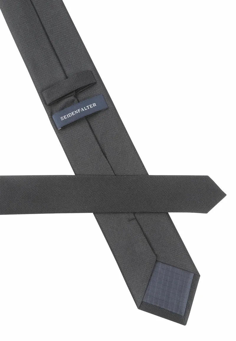 Trauerkrawatte Herren aus Seide - Schwarz (7,0 - 7,5 cm)