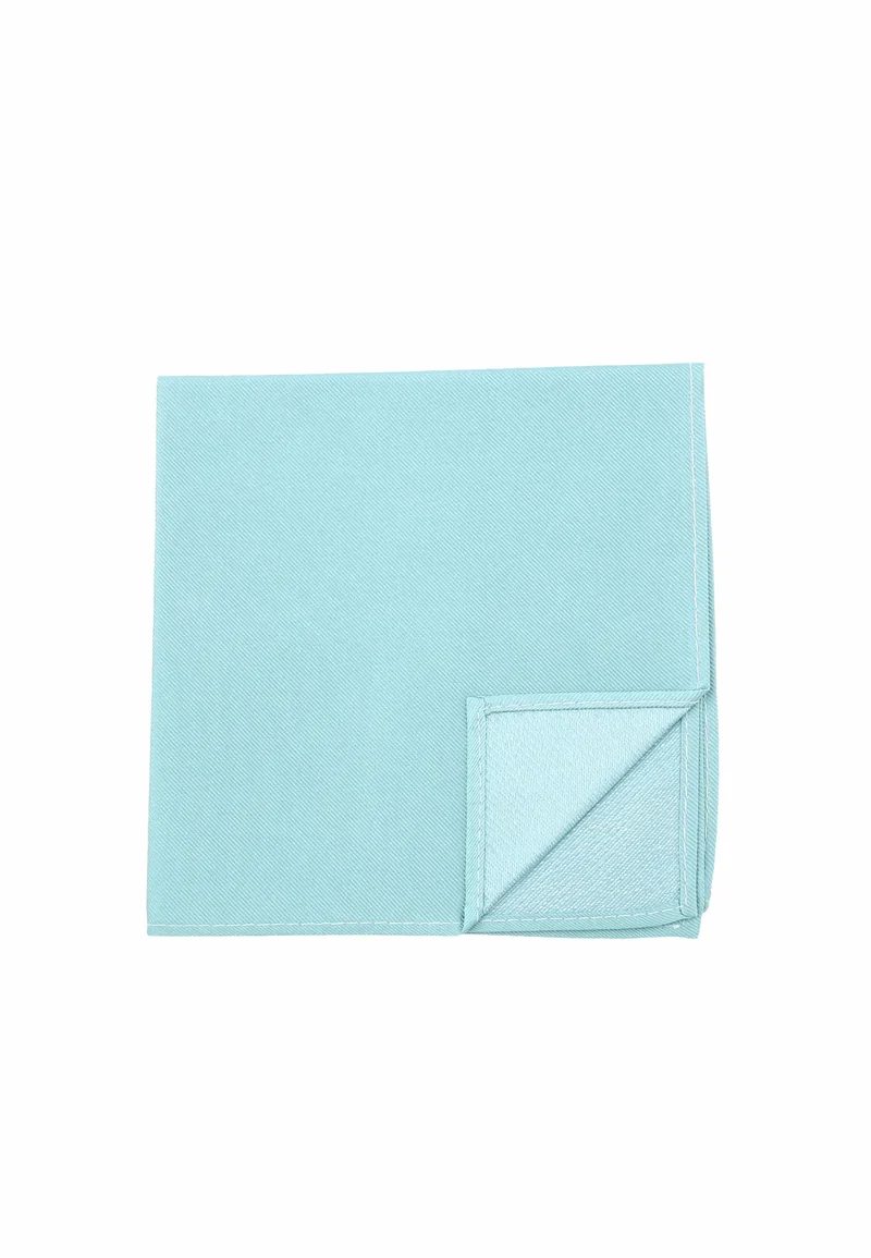 Einstecktuch Herren aus Seide - Uni Pastellfarben
