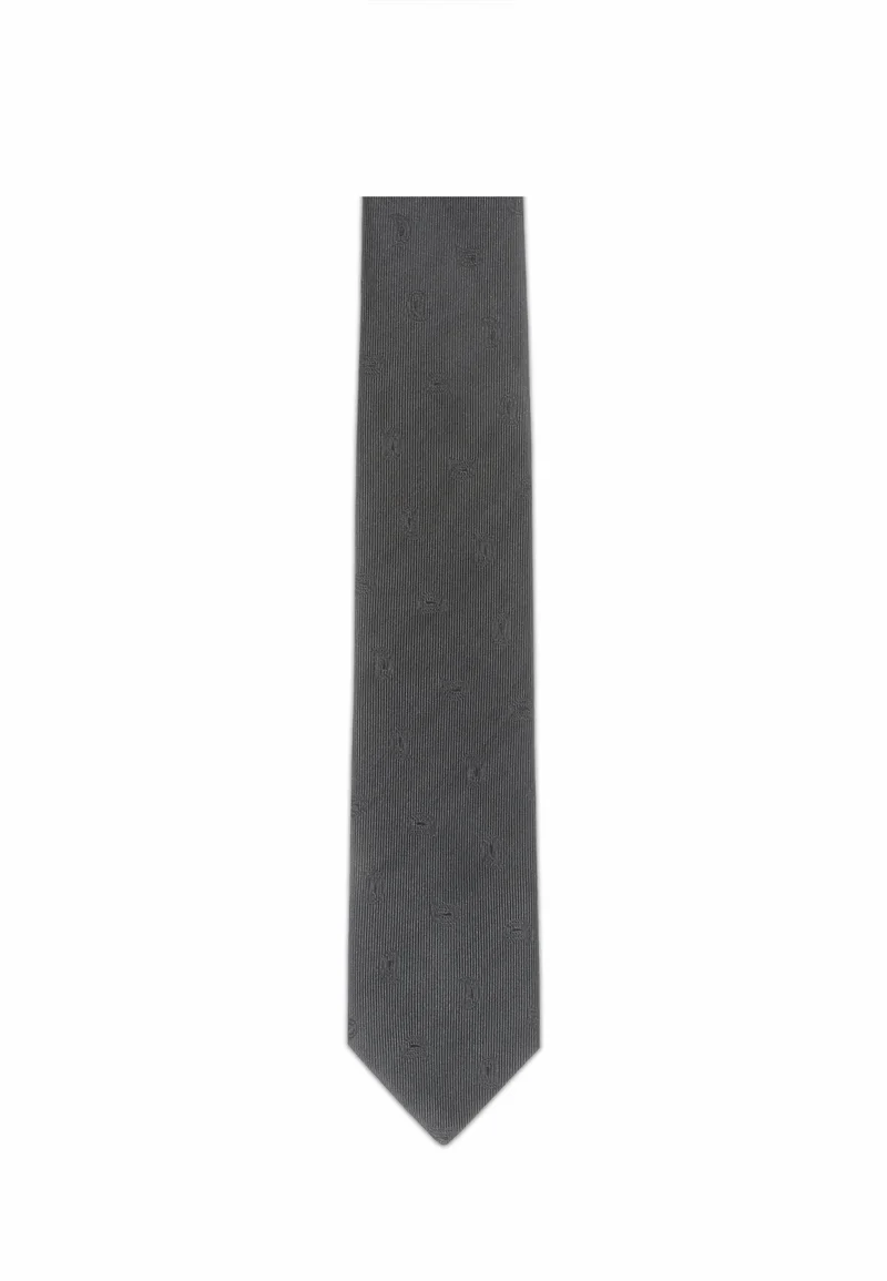 Trauerkrawatte Herren aus Seide - Schwarz (8,0 cm) Überlänge
