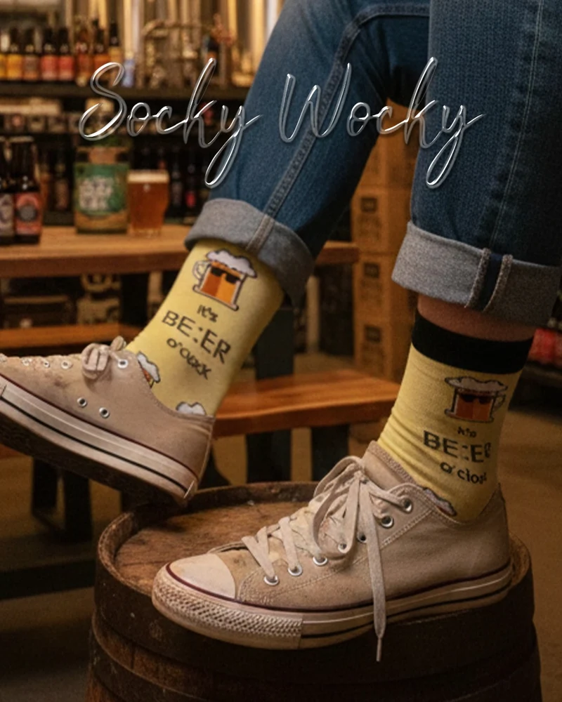 Beer O’Clock Socks Pub Time Series
