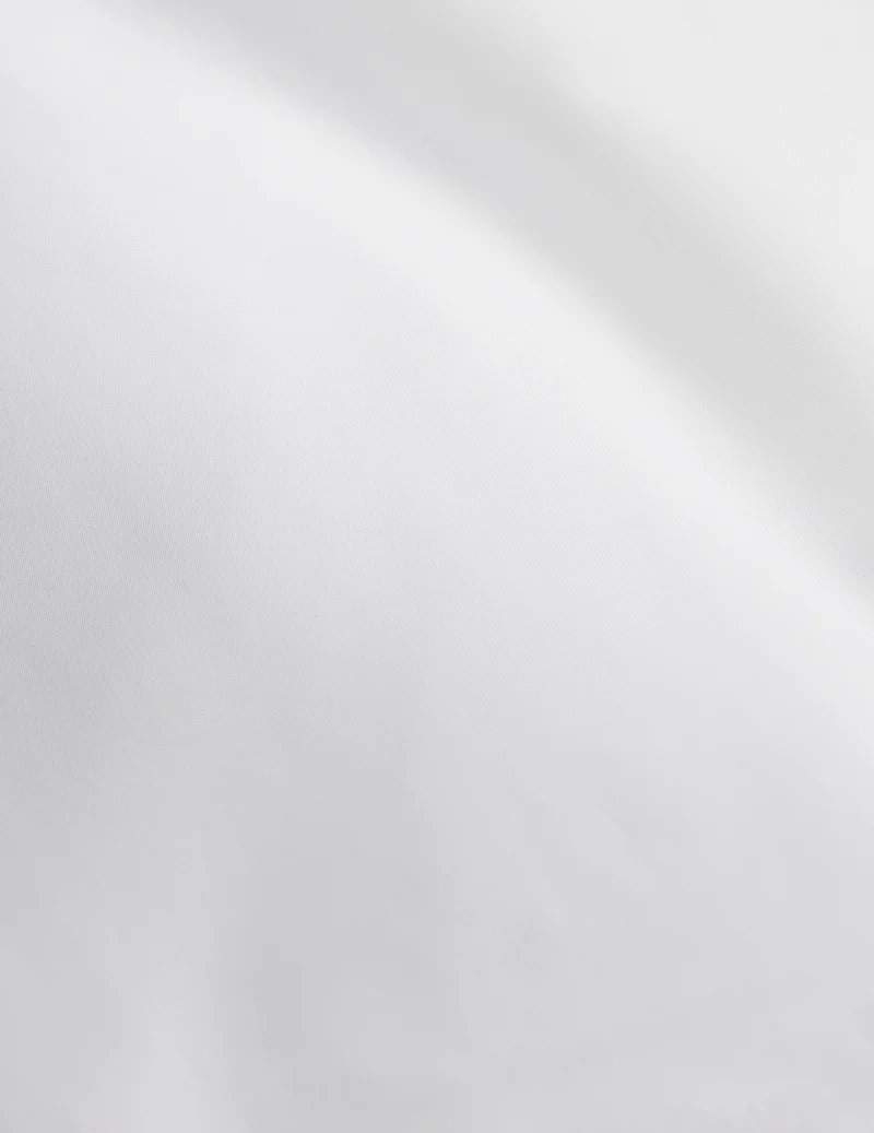 Chemise semi-ajustée blanche