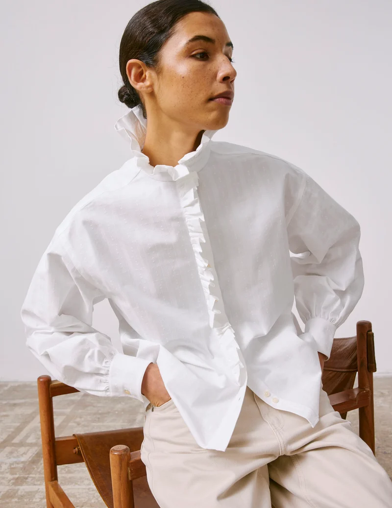 Chemise Greta blanche