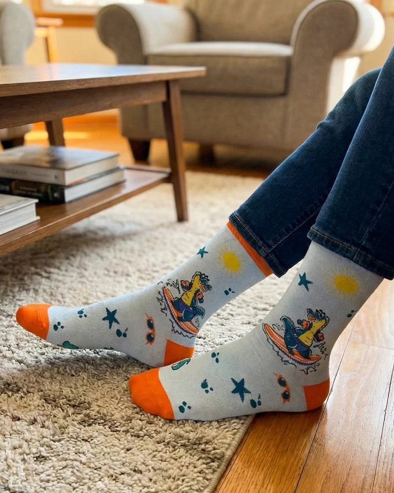 Surf Crocodile Socks Surf Adventure Series