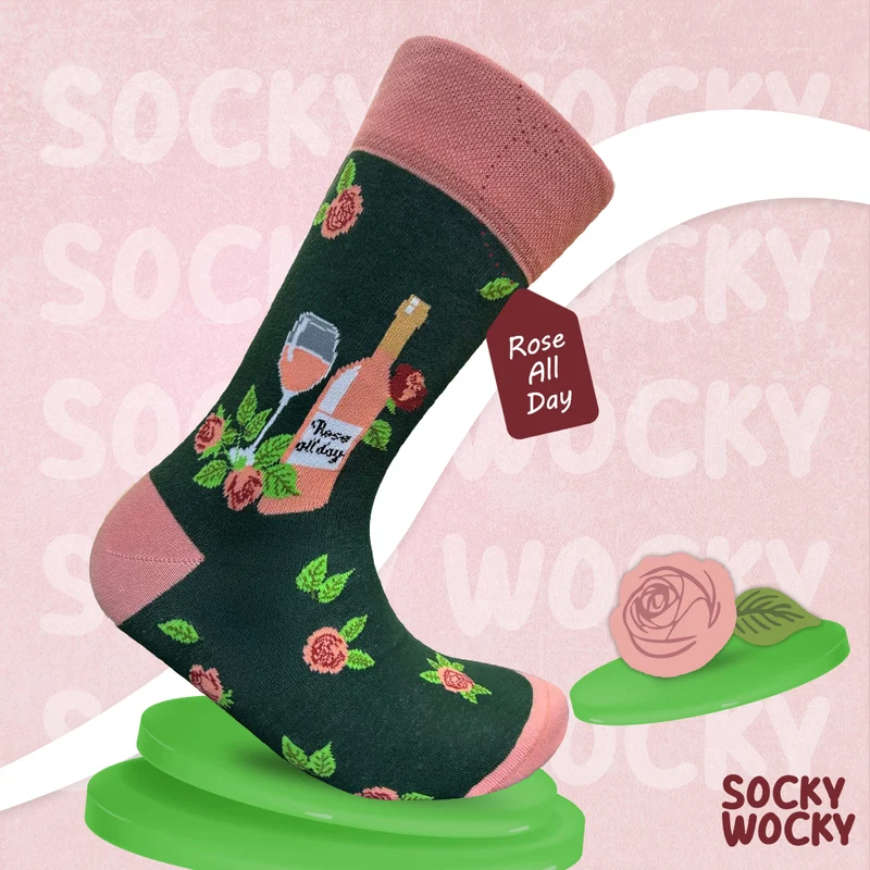Rose All Day Socks Floral Lifestyle Edition