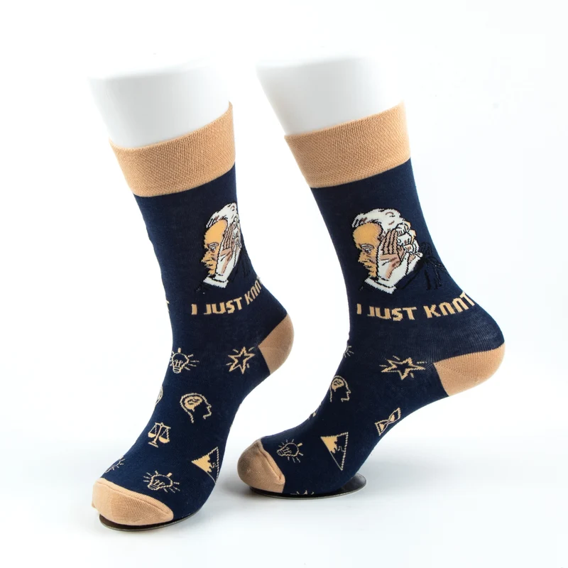 I just Kant Socks Philosophy Humor Edition