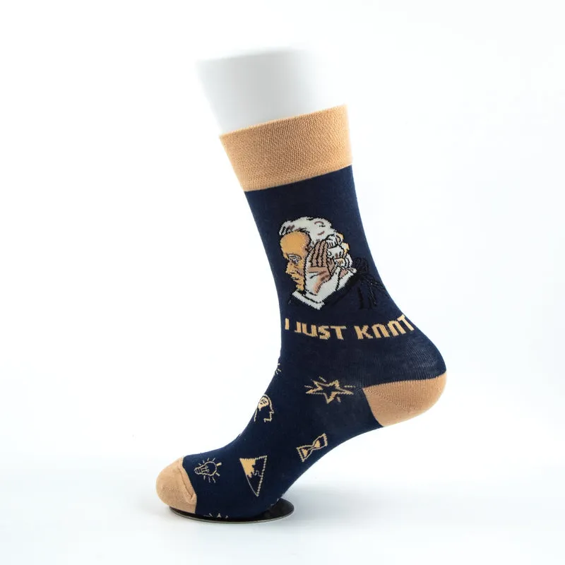 I just Kant Socks Philosophy Humor Edition
