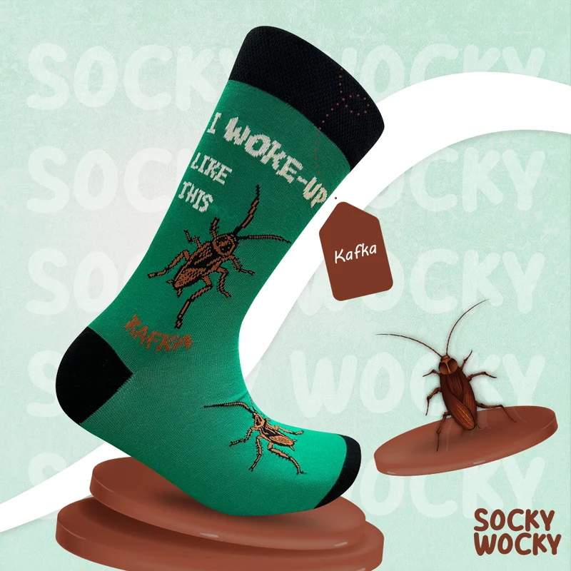 Kafka Socks Literary Art Series
