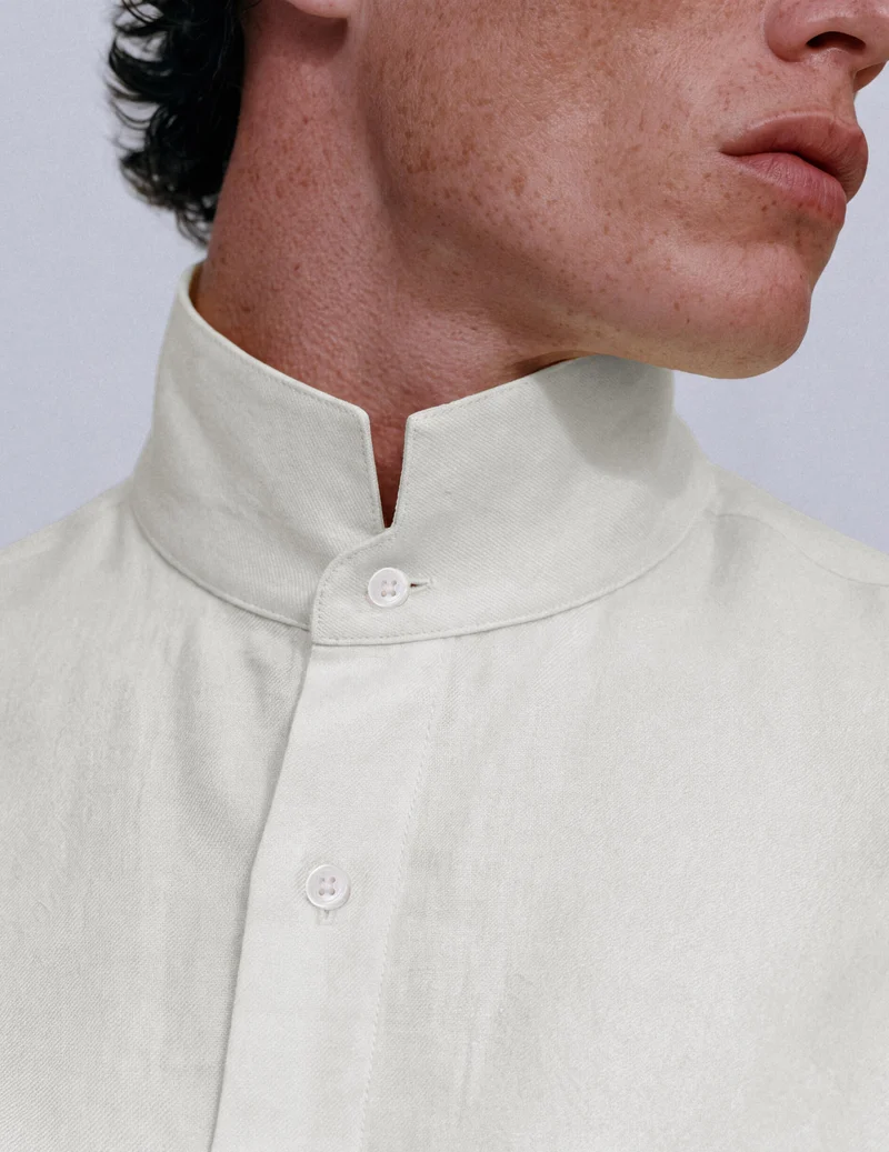 Chemise mixte Victor écrue