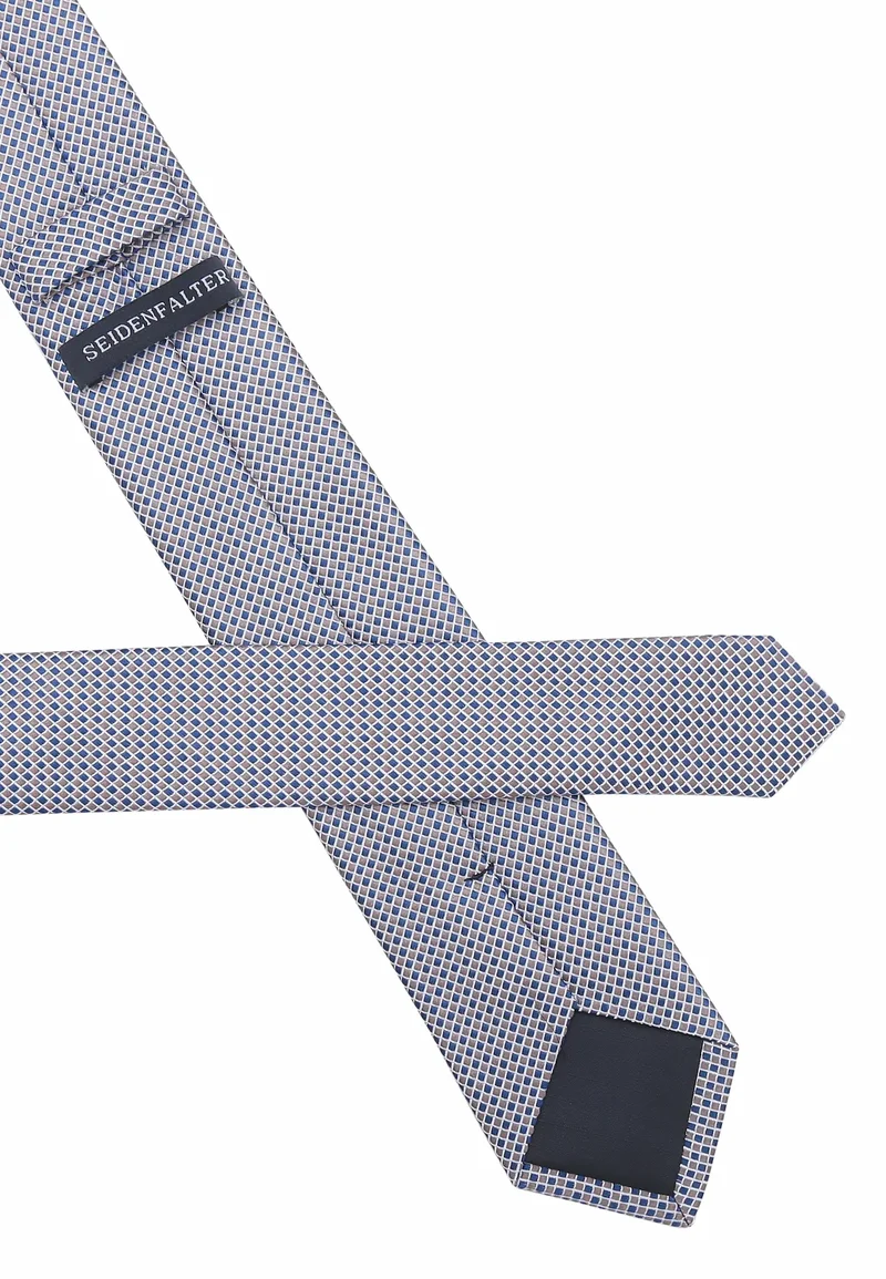 Krawatte Herren aus Seide – Kachelmuster (6,0 - 6,5 cm)