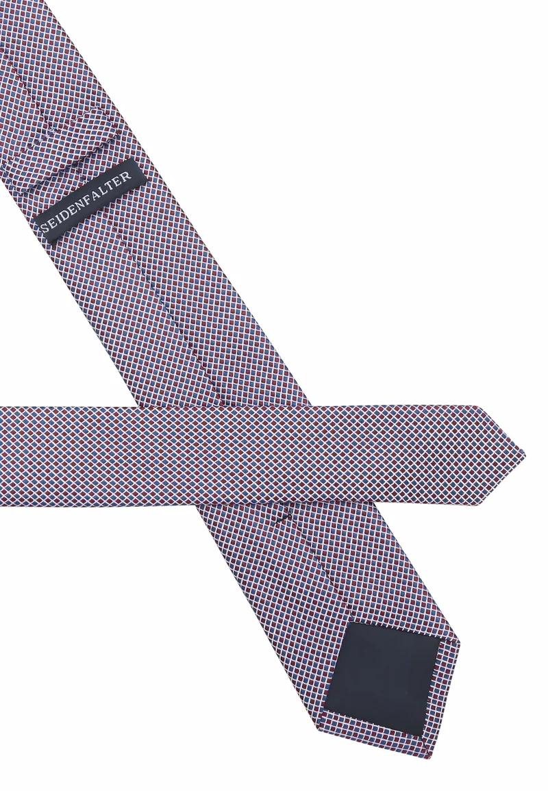 Krawatte Herren aus Seide – Kachelmuster (6,0 - 6,5 cm)