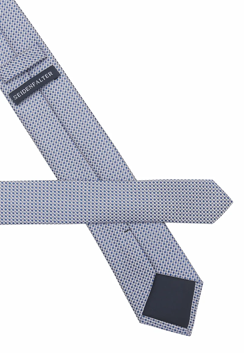 Krawatte Herren aus Seide – Kachelmuster (6,0 - 6,5 cm)