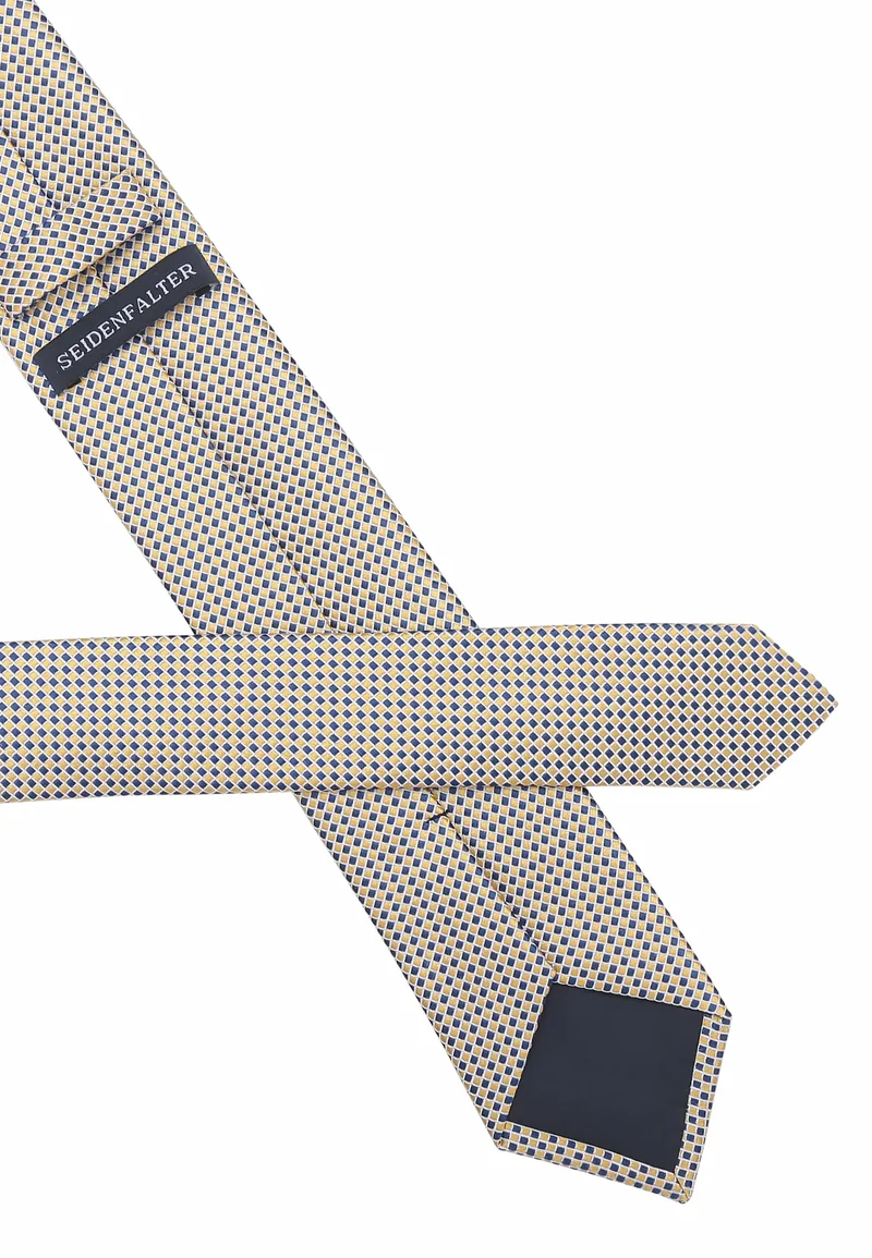 Krawatte Herren aus Seide – Kachelmuster (6,0 - 6,5 cm)