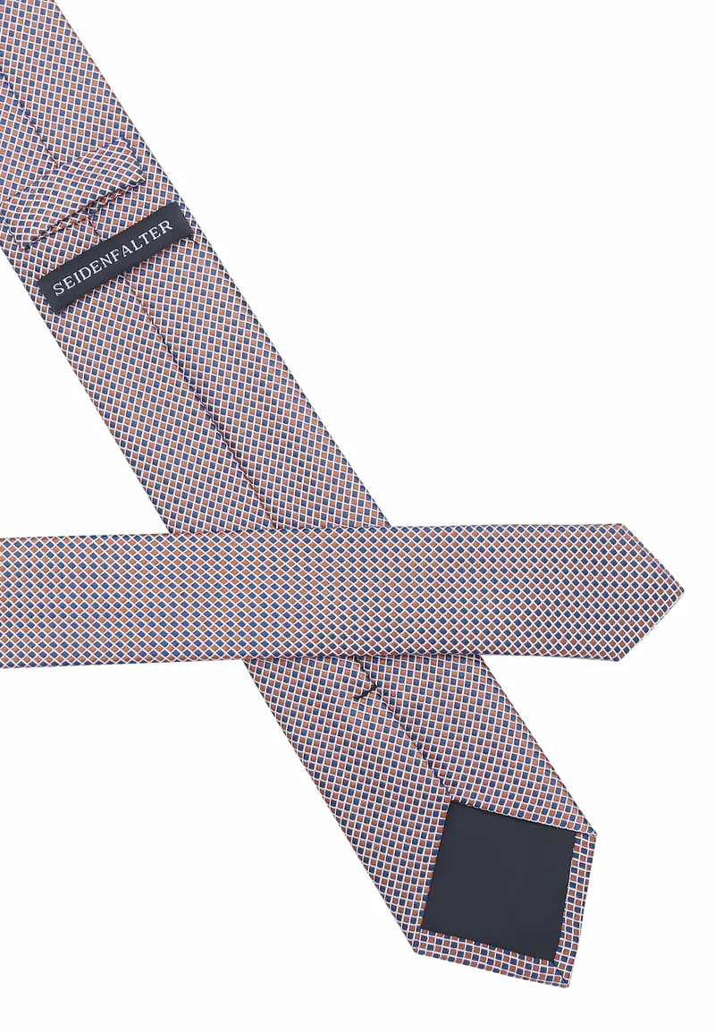 Krawatte Herren aus Seide – Kachelmuster (6,0 - 6,5 cm)