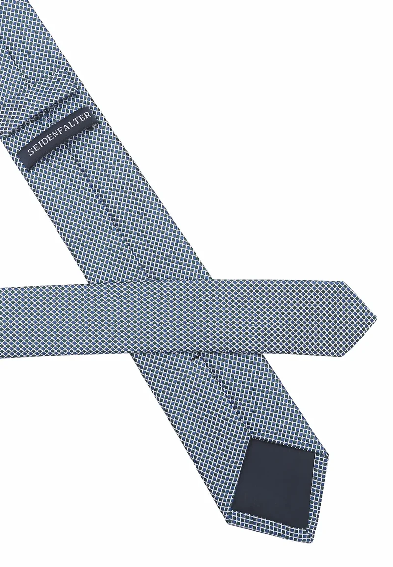 Krawatte Herren aus Seide – Kachelmuster (6,0 - 6,5 cm)