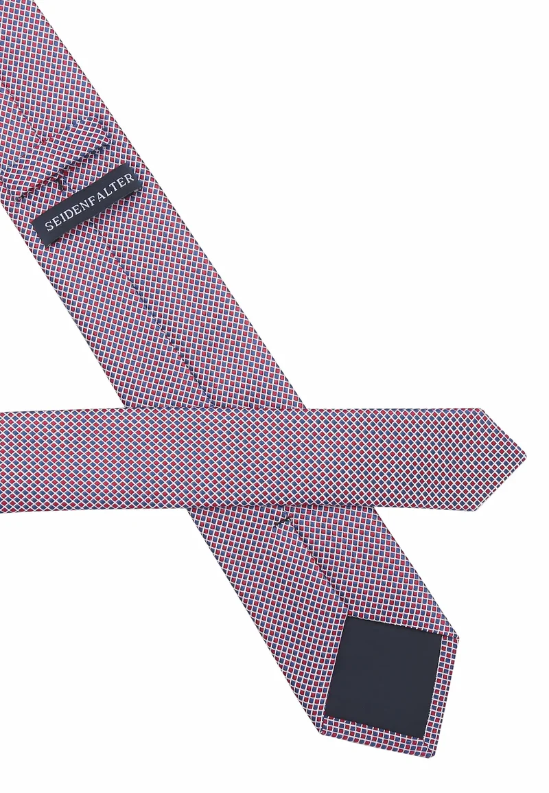 Krawatte Herren aus Seide – Kachelmuster (6,0 - 6,5 cm)