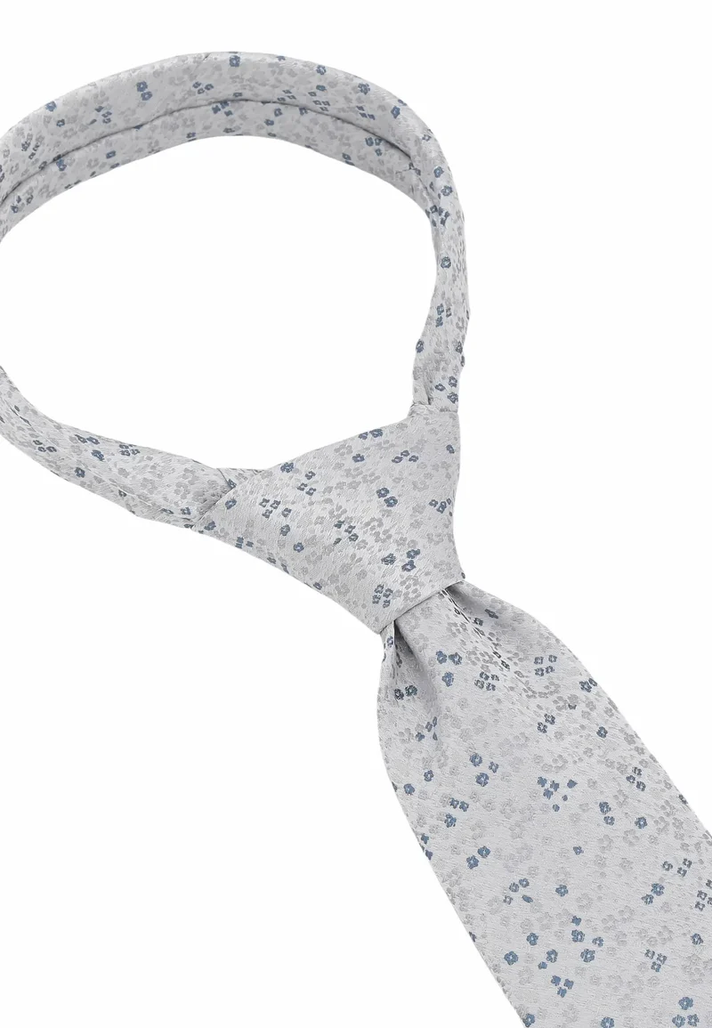 Krawatte Herren aus Seide – Florales Muster (7,0 - 7,5 cm)