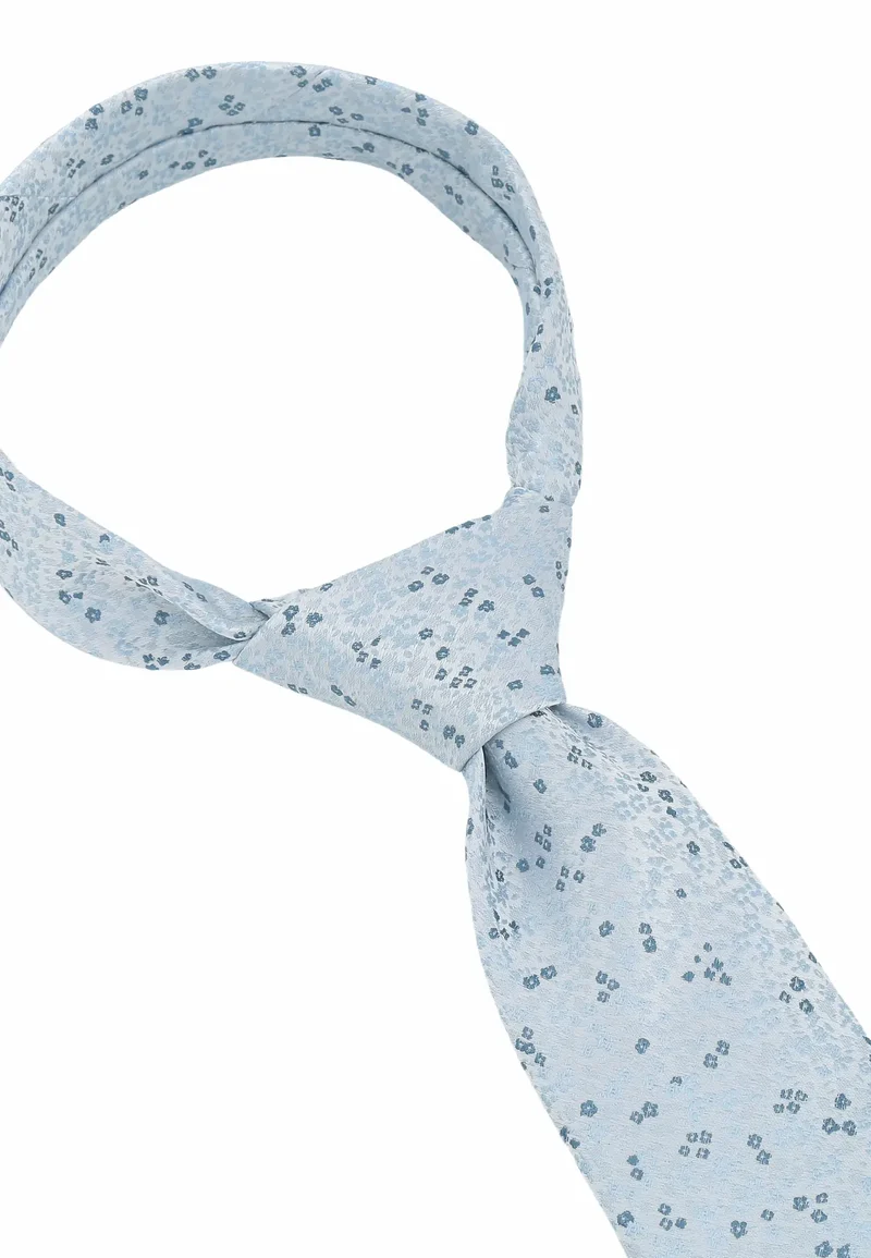 Krawatte Herren aus Seide – Florales Muster (7,0 - 7,5 cm)