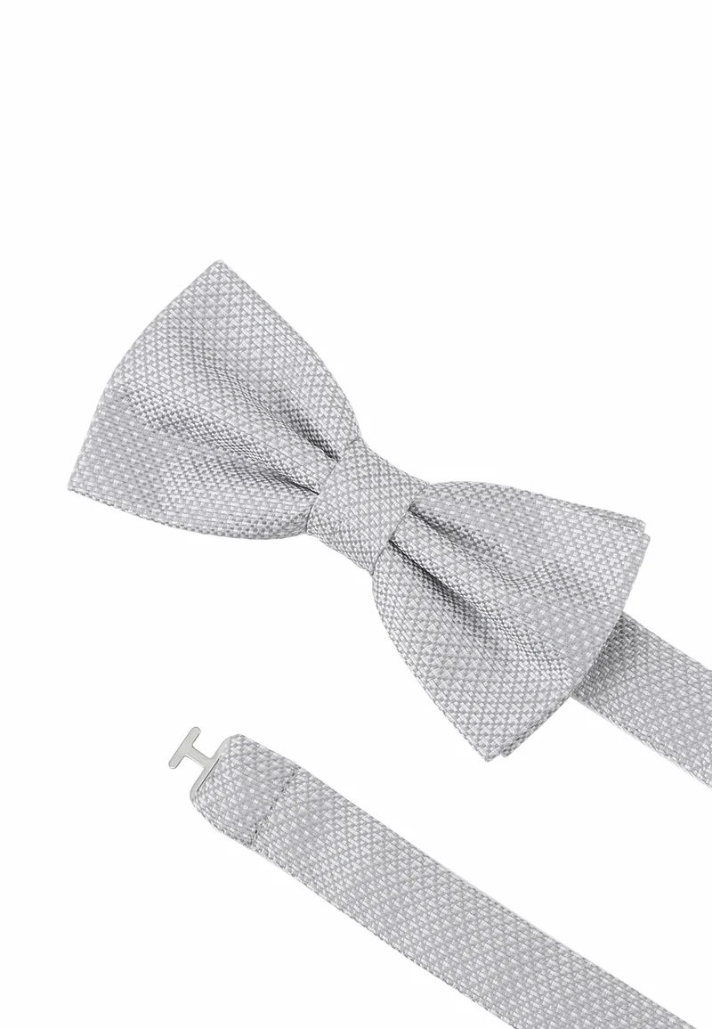 Fliege & Einstecktuch Set – Feinstruktur