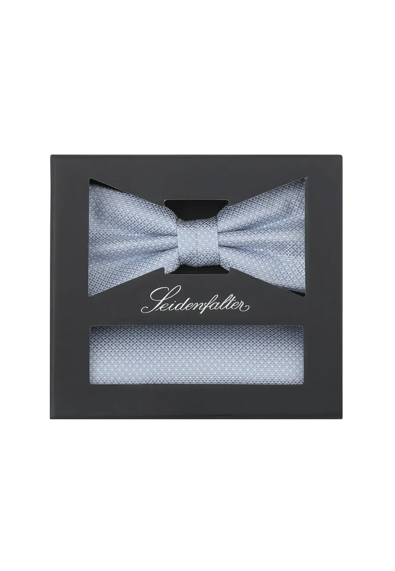 Fliege & Einstecktuch Set – Feinstruktur