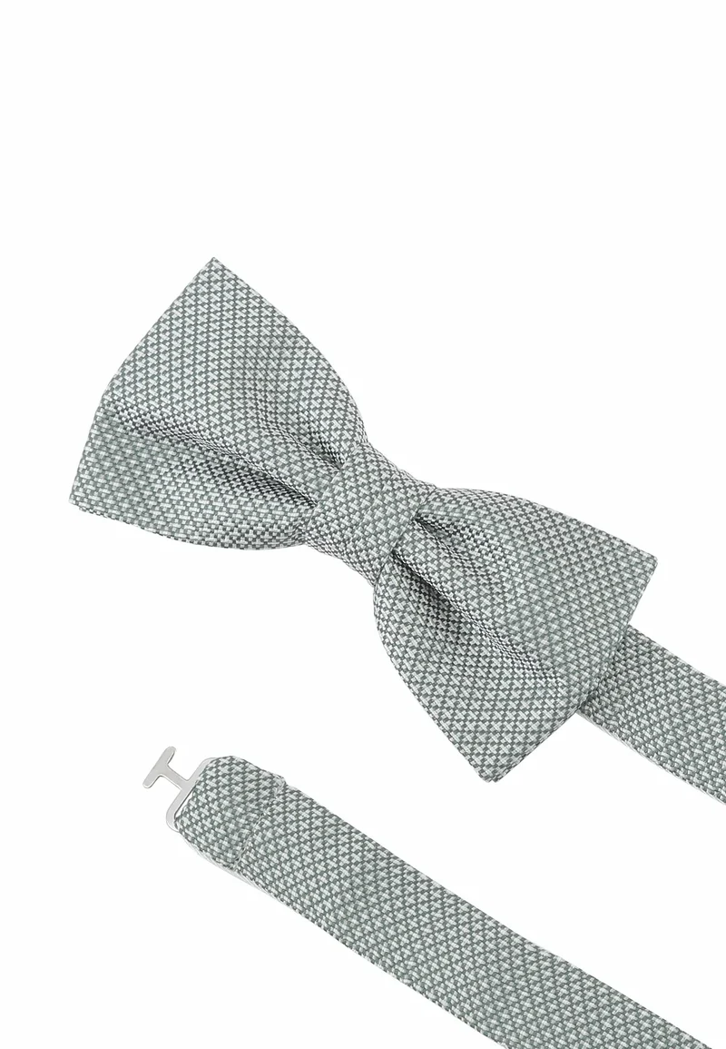 Fliege & Einstecktuch Set – Feinstruktur