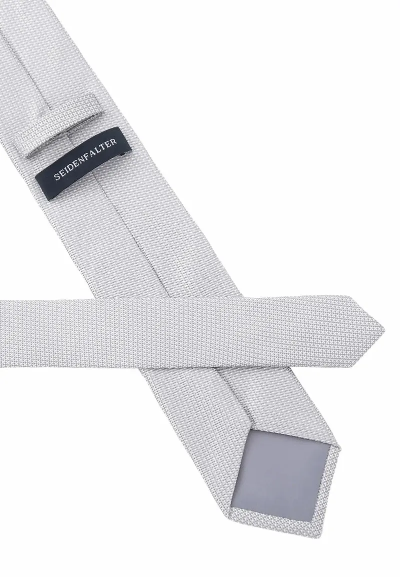 Krawatte Herren aus Seide – Feinstruktur (7,0 - 7,5 cm)