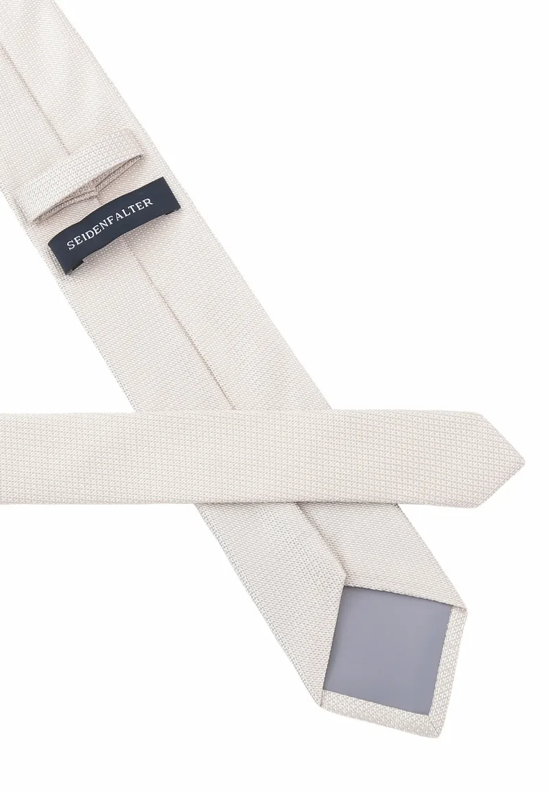Krawatte Herren aus Seide – Feinstruktur (7,0 - 7,5 cm)